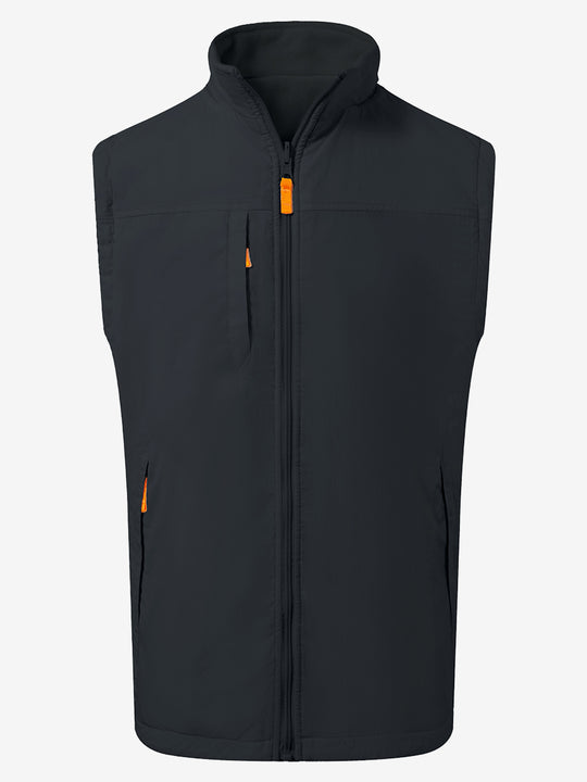 Windproof Fleece Reversible Golf Vest