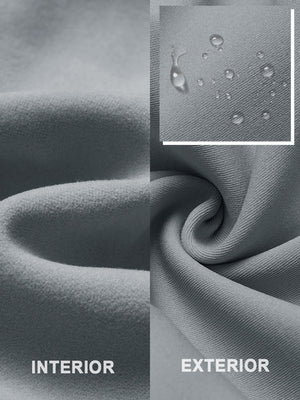 Pantalones forrados de forro polar resistentes al agua