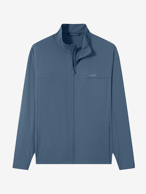 Full Zip Stand Collar Lightweight Windbreaker Jacket