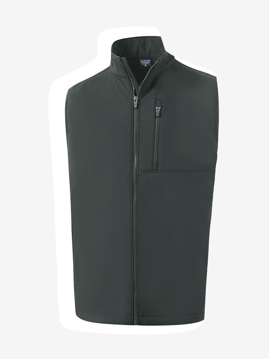 Sleeveless Softshell Fleece Outdoor Vests with 6 Pockets