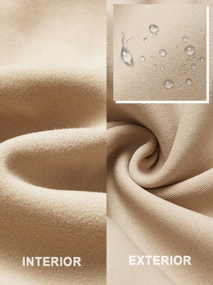 Pantalones forrados de forro polar resistentes al agua