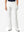 Front lower body shot of model wearing white women's regular fit stretchy golf pants