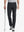 Front view of model wearing Stretch Plain Everyday Pants, athletic fit and minimal look – BLACK