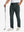 Soft lightweight casual golf pants with 5 pockets in dark grey, front lower-body view with relaxed fit.