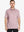 Front half-body view of male model in the Pale Pink Everyday Classic Solid Polo, standing still