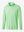 3D rendering of light green melange  moisture wicking quarter zip pullover