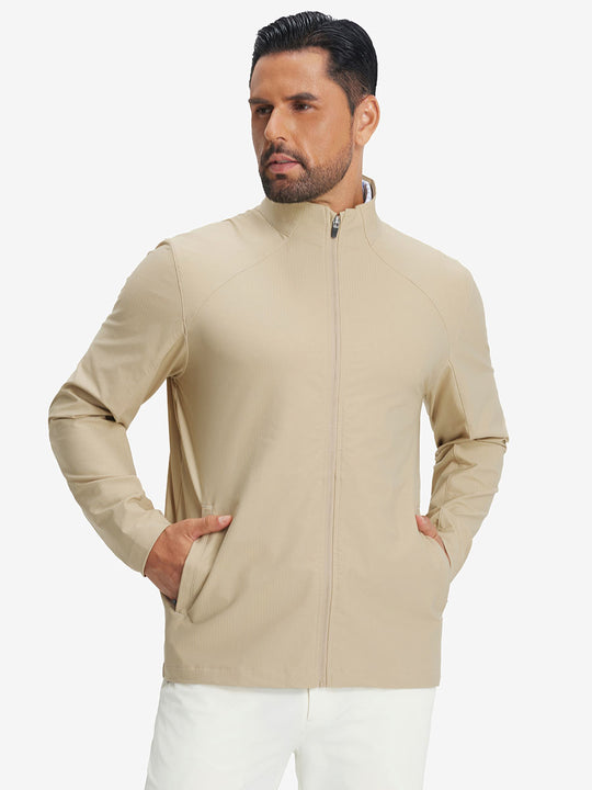 Lightweight Water-resistant Outerwear Jacket