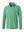 3D rendering of the Pinstripe Quarter Zip Pullover showcasing structure and design – GREEN MELANGE