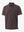 3D mockup of BROWN STRIPE Stylish Performance Golf Polo showing fabric design and silhouette