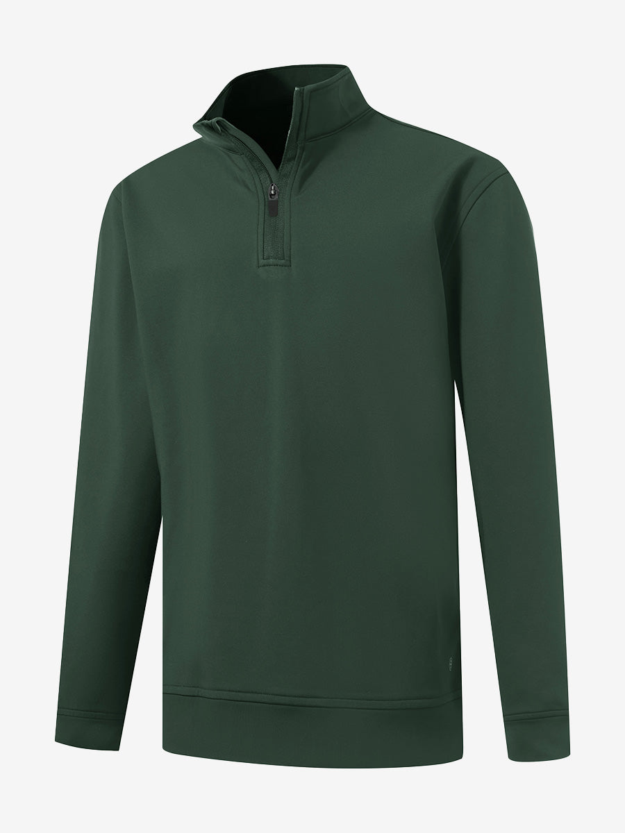 Youth Winter Micro-fleece Quarter Zip Pullover