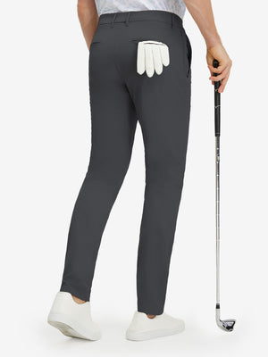 Stretch Cotton Golf Trousers with 5 Pockets