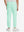 Model's lower body from the back, wearing turquoise fleece stretch water resistant boys joggers.