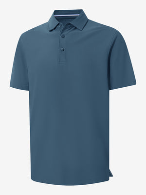 Dry Fit Waffle Textured Collared Golf Shirts