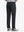 Back view of Stretch Plain Everyday Pants, tailored silhouette with clean lines – BLACK