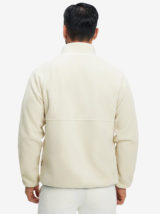 Reversible Fleece Jacket with 5 Pockets