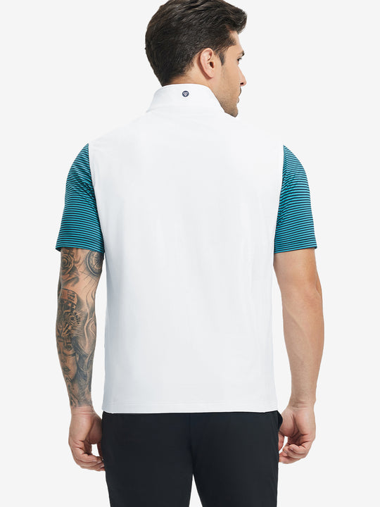 Water-Resistant Fleece Golf Vests