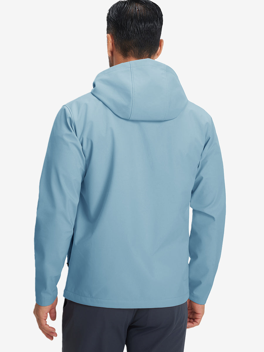 Reflective Hooded Softshell Jacket