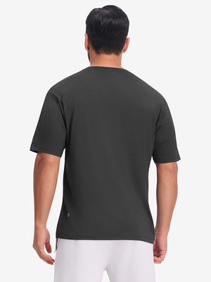Moisture Wicking Heather Round Neck Athletic T-Shirts