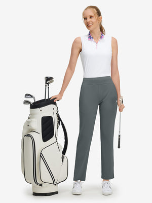Women's Lightweight High Waisted Golf Pants