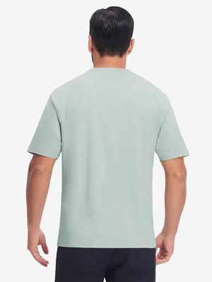 Moisture Wicking Heather Round Neck Athletic T-Shirts
