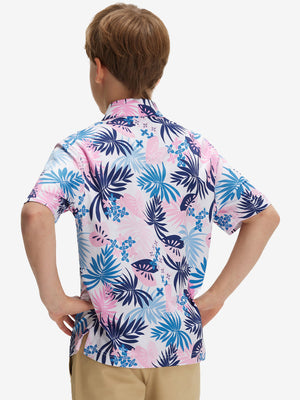 Polos elásticos ligeros con estampado juvenil