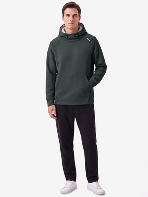 Athletic Casual Hoodie with Kangaroo Pocket