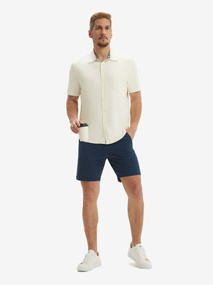 Cool Print Plain Button Up Shirts