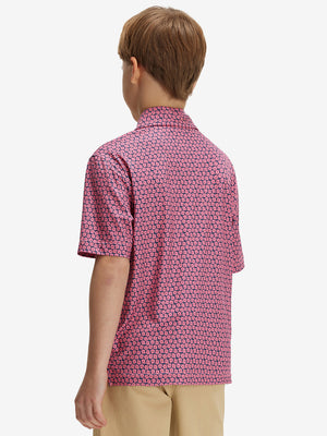 Polos elásticos ligeros con estampado juvenil