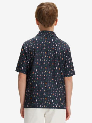 Polos elásticos ligeros con estampado juvenil