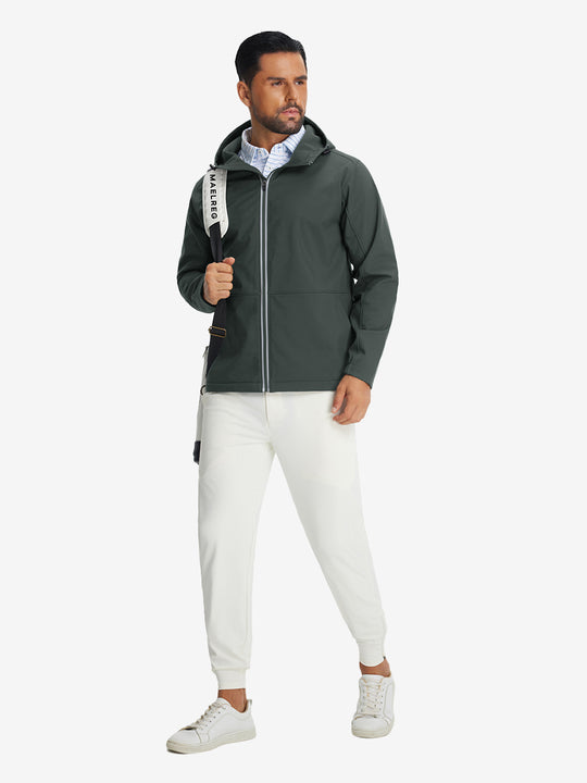 Reflective Hooded Softshell Jacket