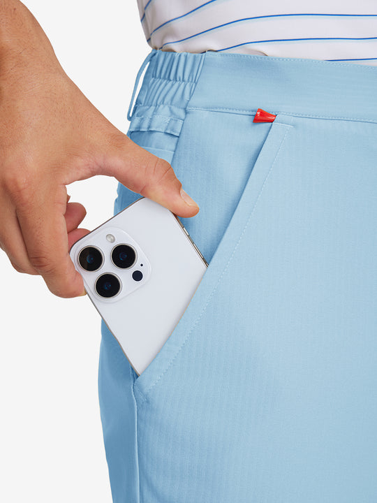 Lightweight Flat Front Casual Trousers