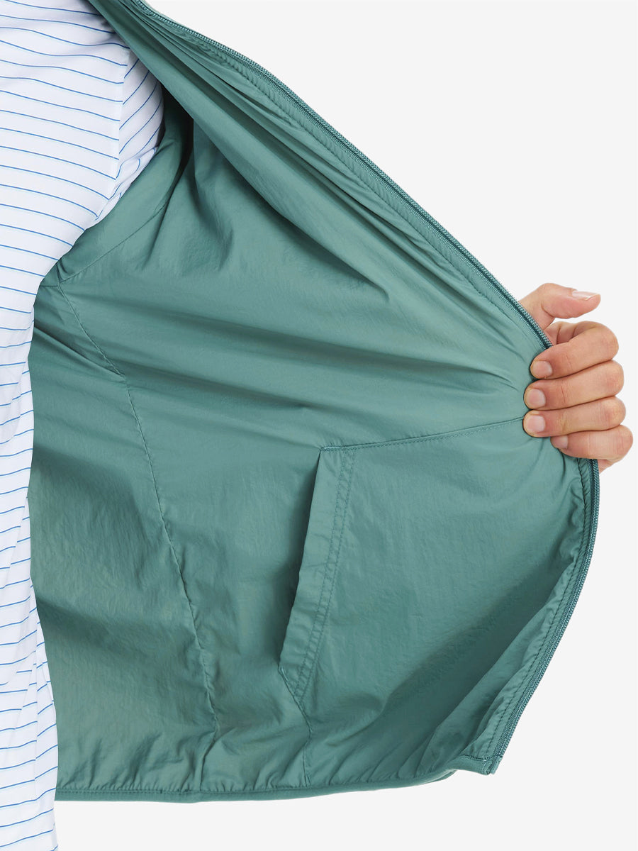 Reversible Fleece Jacket with 5 Pockets