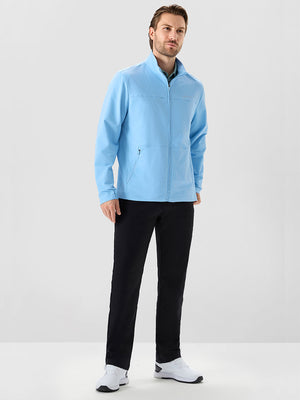 Lightweight Water-Resistant Nylon Blend Jacket