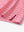 Hem slit detail of MAELREG Performance Jersey Print Polo in Red Lobster – comfort & movement