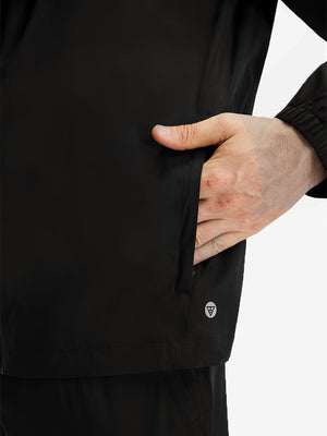 Chaqueta impermeable ligera para la lluvia con capucha