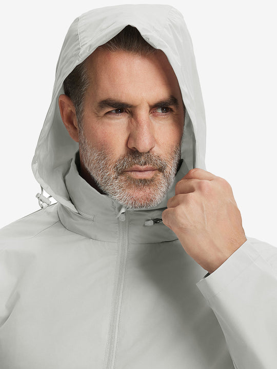 Lightweight Water-repellent Softshell Hooded Jacket