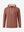 3d digital rendering of the garment, heather midlayer golf hoodies in red ochre heather