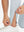 Ankle zip detail of Lightweight Ankle-Zip Sweatpants with 4 Pockets in misty grey