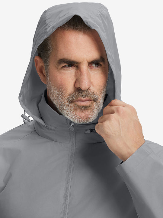 Lightweight Water-repellent Softshell Hooded Jacket