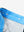 Inside waistband detail of water-resistant golf stretch nylon pants featuring maelreg logo, navy.