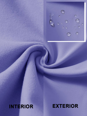 Sudadera con cierre de un cuarto y forro polar cepillado ultrasuave