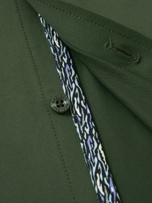 Cool Print Plain Button Up Shirts