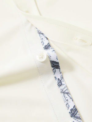 Cool Print Plain Button Up Shirts