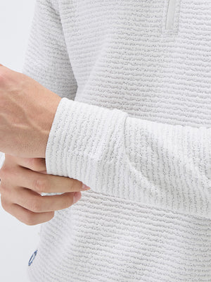 Textured Heather Cozy Quarter Zip