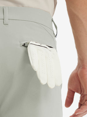 Water Repellent Classic Fit Flat Front Golf Dress Pants