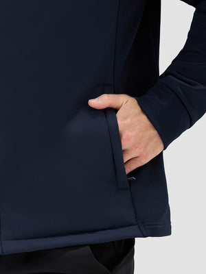 Water Resistant Windproof Fleece Puffer Jacket