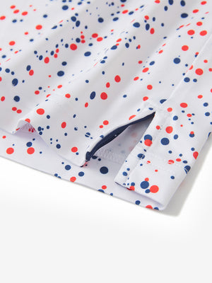 Polos elásticos ligeros con estampado juvenil