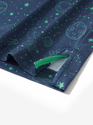 Polos elásticos ligeros con estampado juvenil