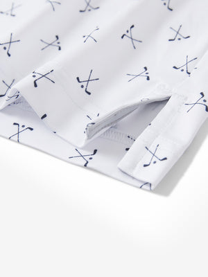 Polos elásticos ligeros con estampado juvenil