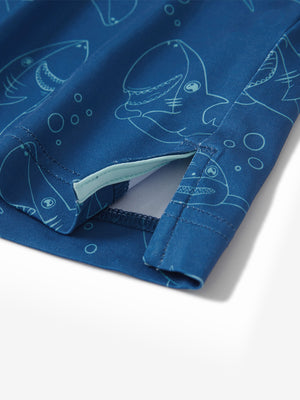 Polos elásticos ligeros con estampado juvenil